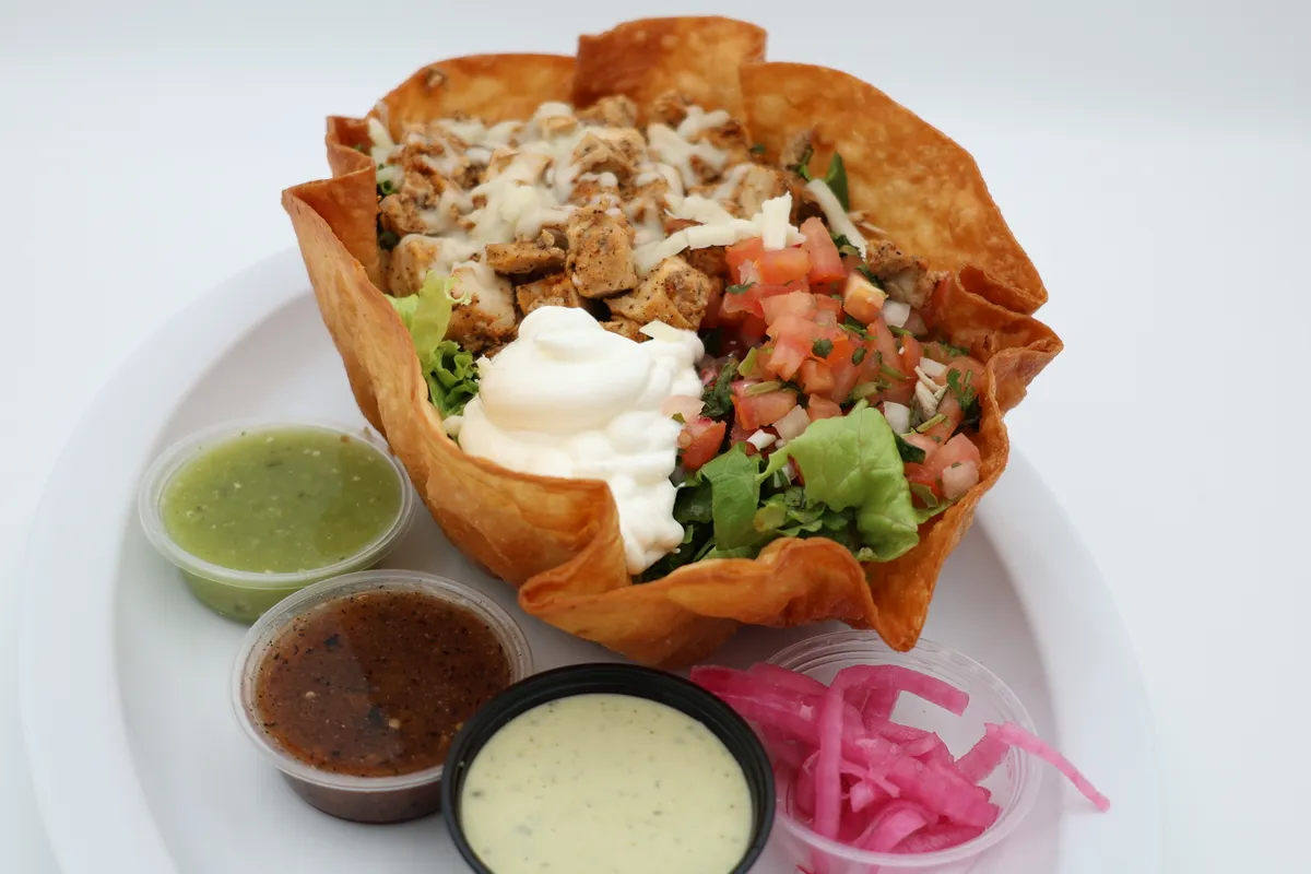 Chicken Tostada Bowl